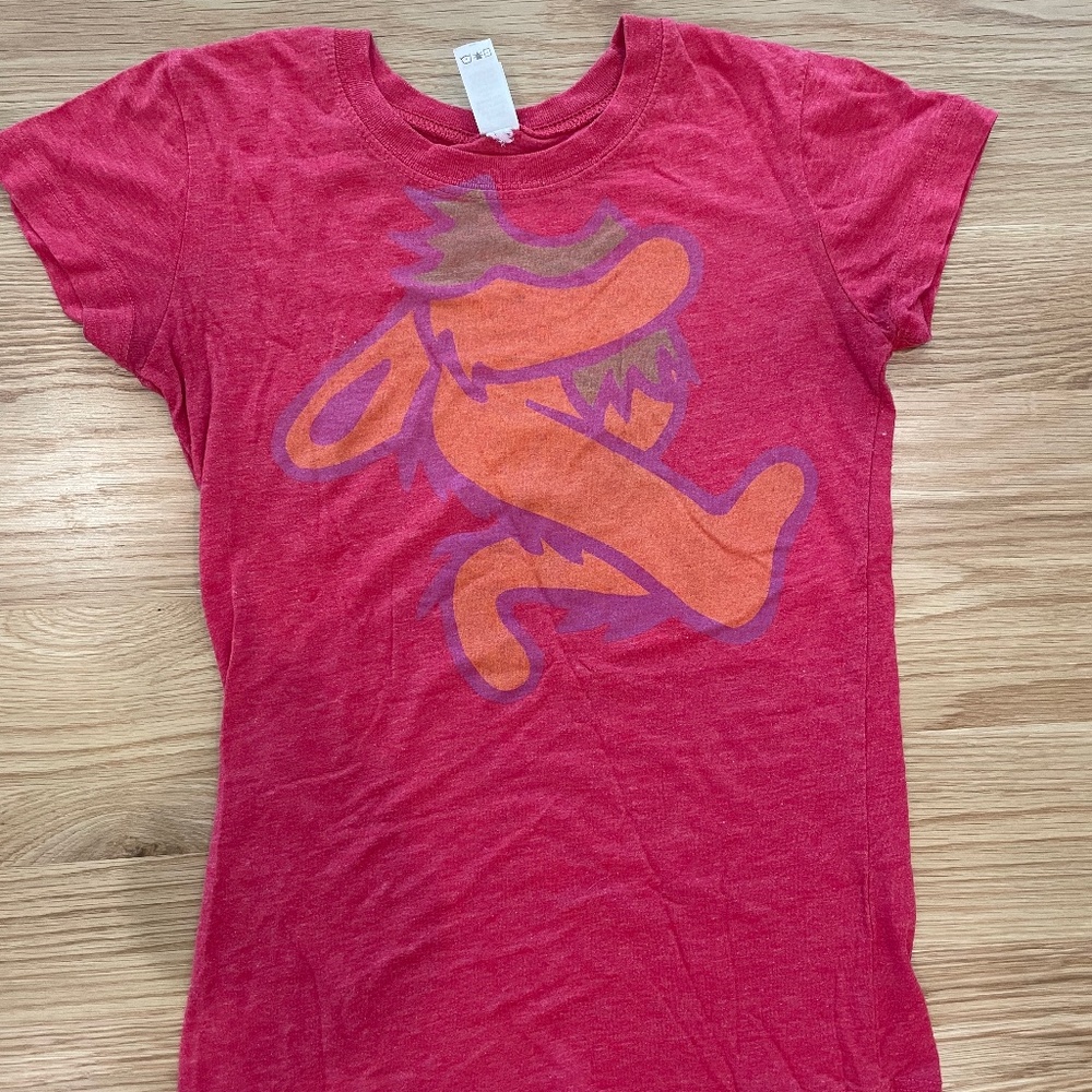 Grateful Dead Dancing Bear shirt Women Small